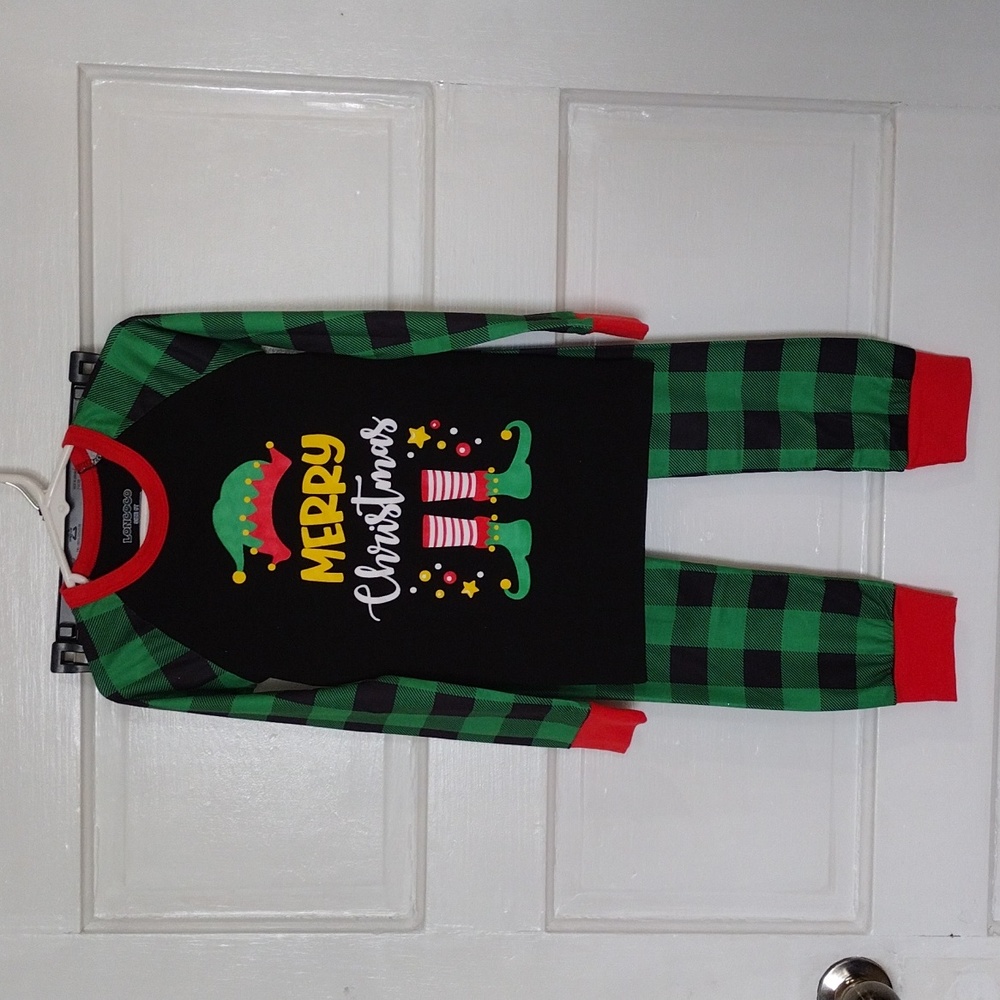 Loncoco pajama kids Sizes 6 Christmas